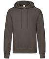 SS26M S/S Hooded Sweat Chocolate colour image